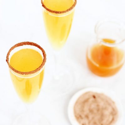 Apple Cider Mimosas