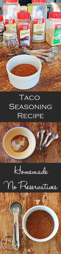 Taco Seasoning Pinterest