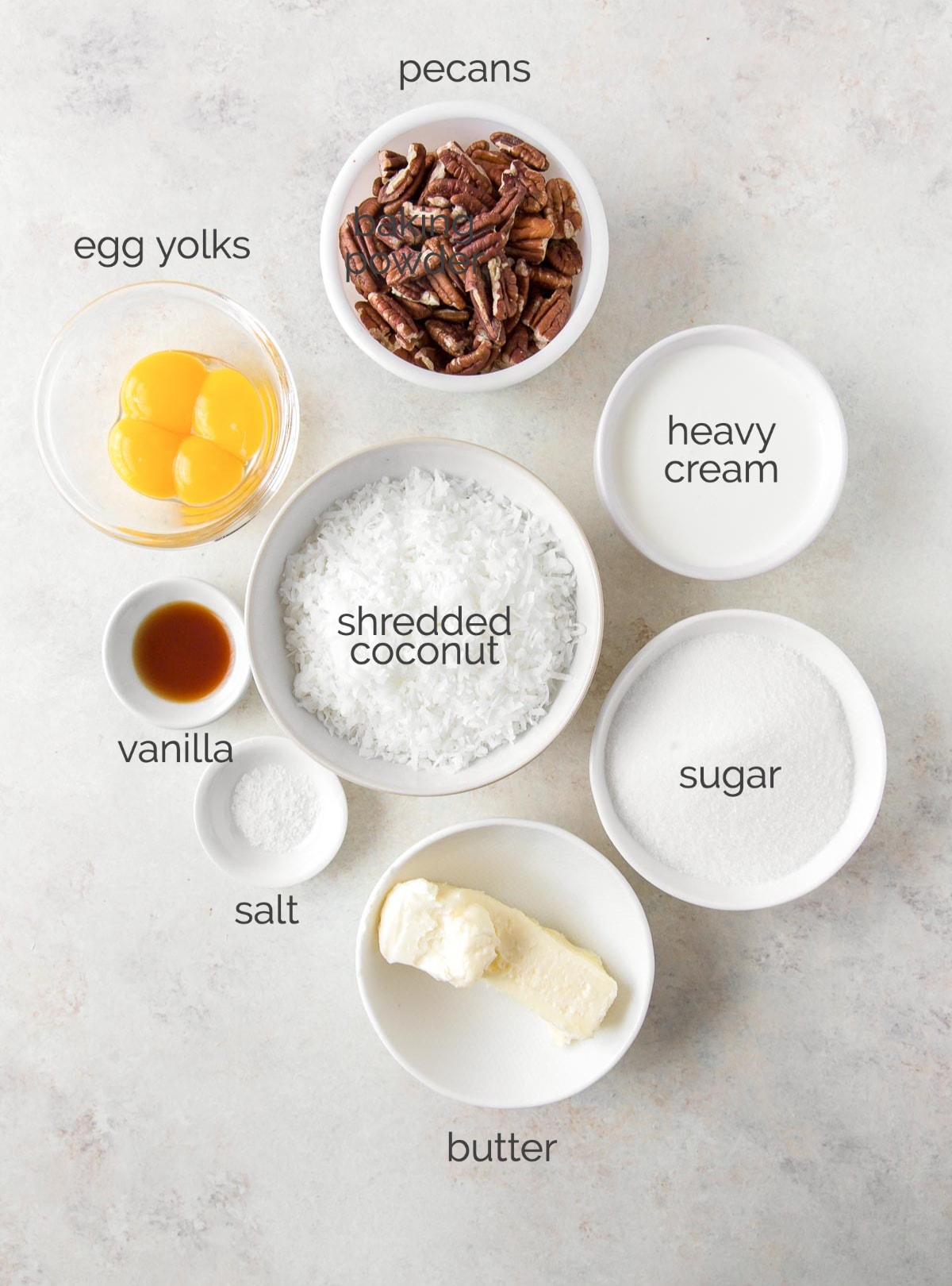 german chocolate cake coconut pecan filling ingredients