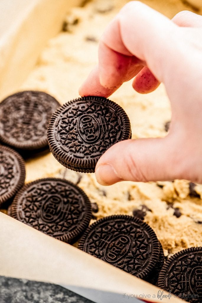 Cookie Dough Oreo Brownies Cookie Dough Oreo Brownies