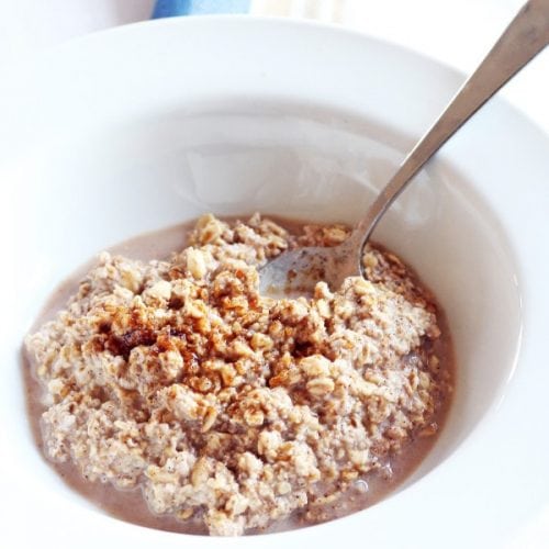 maple brown sugar overnight oats recipe