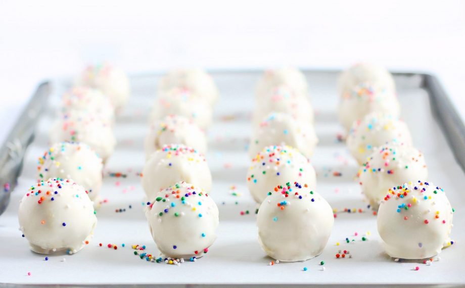 Birthday Cake Balls Recipe from H-E-B