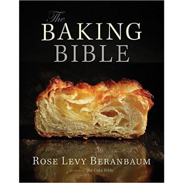 book cover for baking bible.