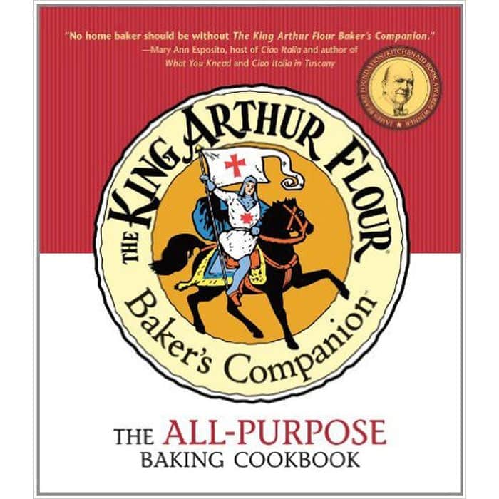 book cover for king arthur flour baker's companion.