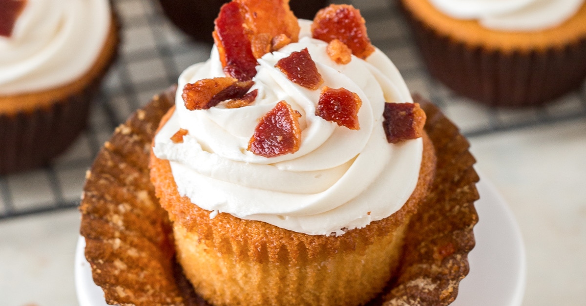 Maple Bacon Bourbon Cupcakes If You Give a Blonde a Kitchen