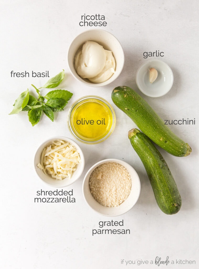zucchini galette ingredients