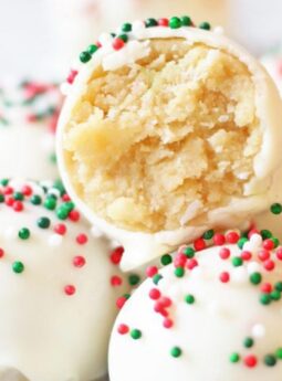 sugar cookie truffles