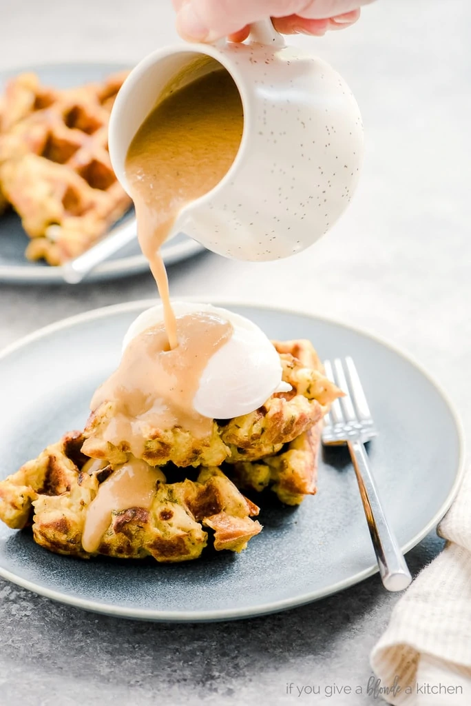 thanksgiving stuffing waffles 2020 2