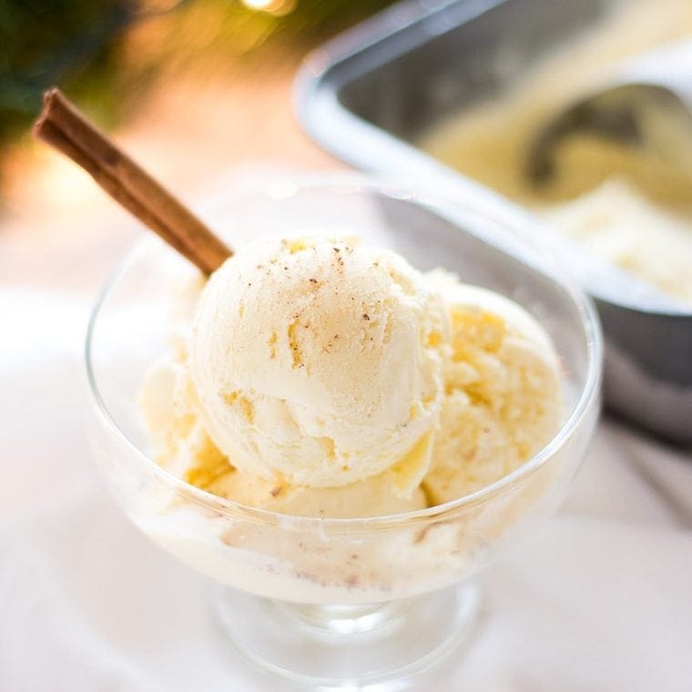 Eggnog Ice Cream If You Give a Blonde a Kitchen