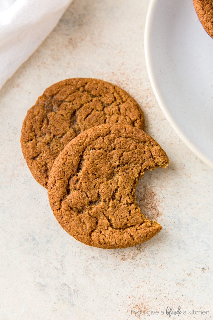 Chewy Ginger Molasses Cookies If You Give a Blonde a Kitchen