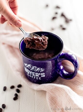 Double Chocolate Chip Cookie in a Mug