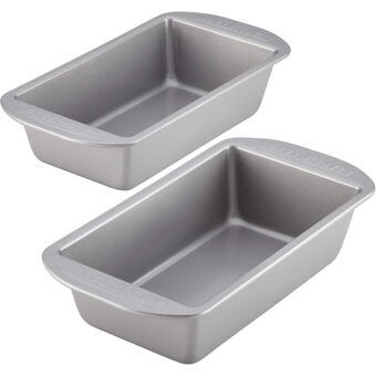 two 9x5 loaf pans