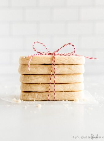 Easy Shortbread Cookies from Scratch