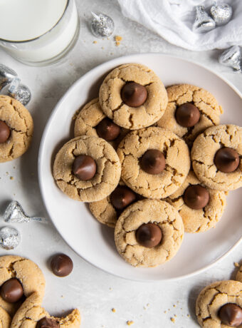 Peanut Butter Blossoms (soft and chewy)