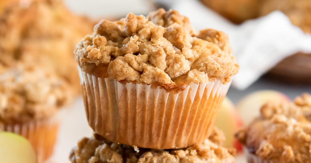 Apple Crumble Muffins