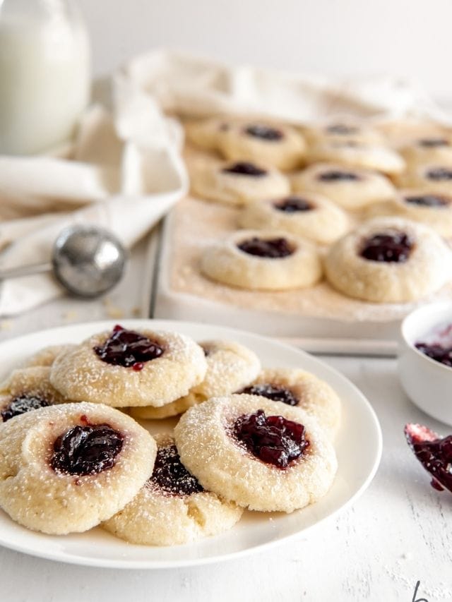 Jam Thumbprint Cookies