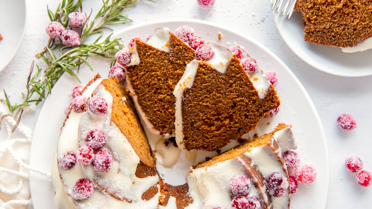 The BEST Gingerbread Bundt Cake - Homemade and Easy to Make!