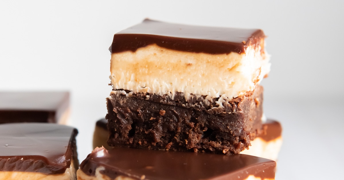 Baileys Brownies with Chocolate Ganache