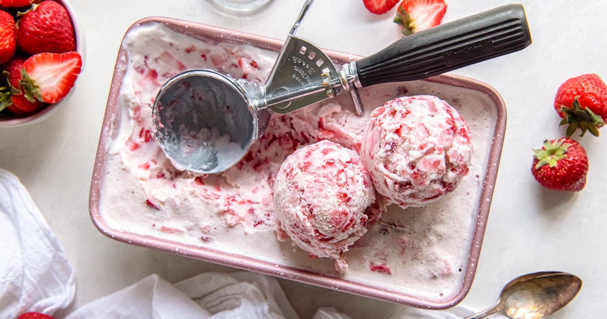 How to make the perfect strawberry ice-cream – recipe