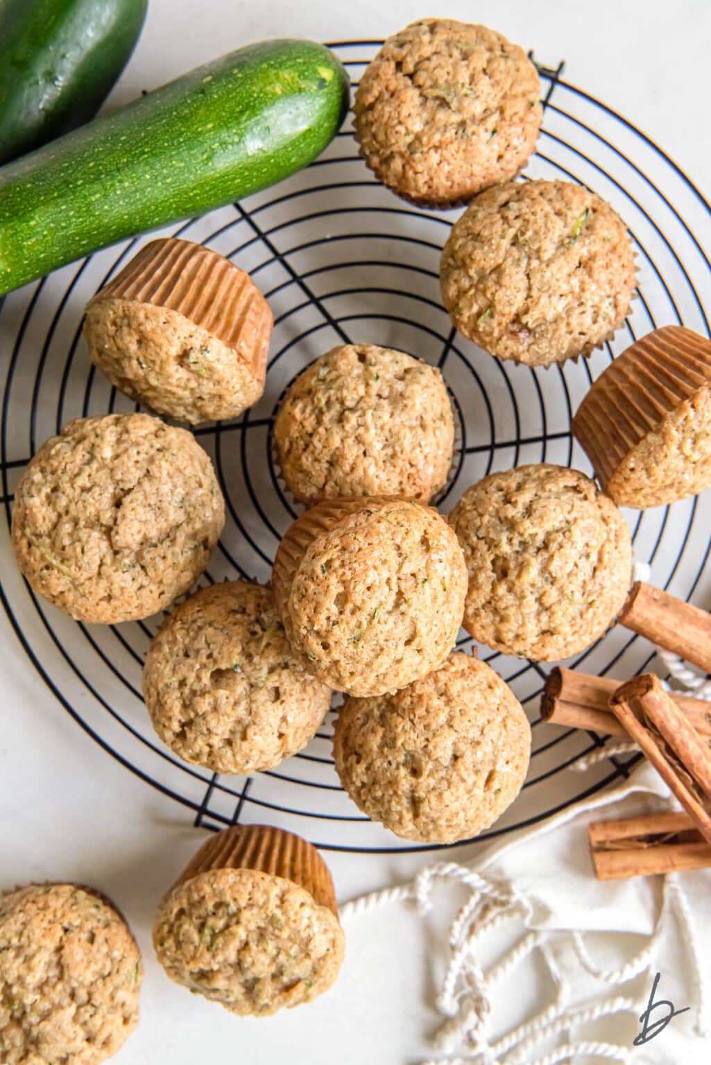 Zucchini Bread Muffins {healthy options} If You Give a Blonde a Kitchen