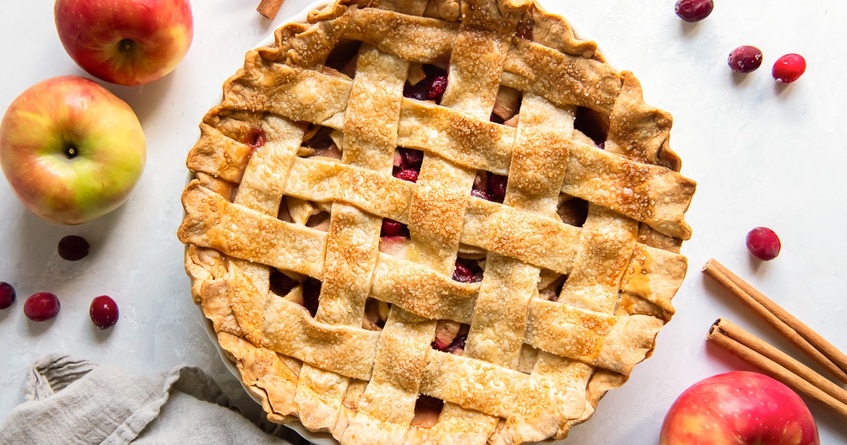 Cranberry Apple Pie