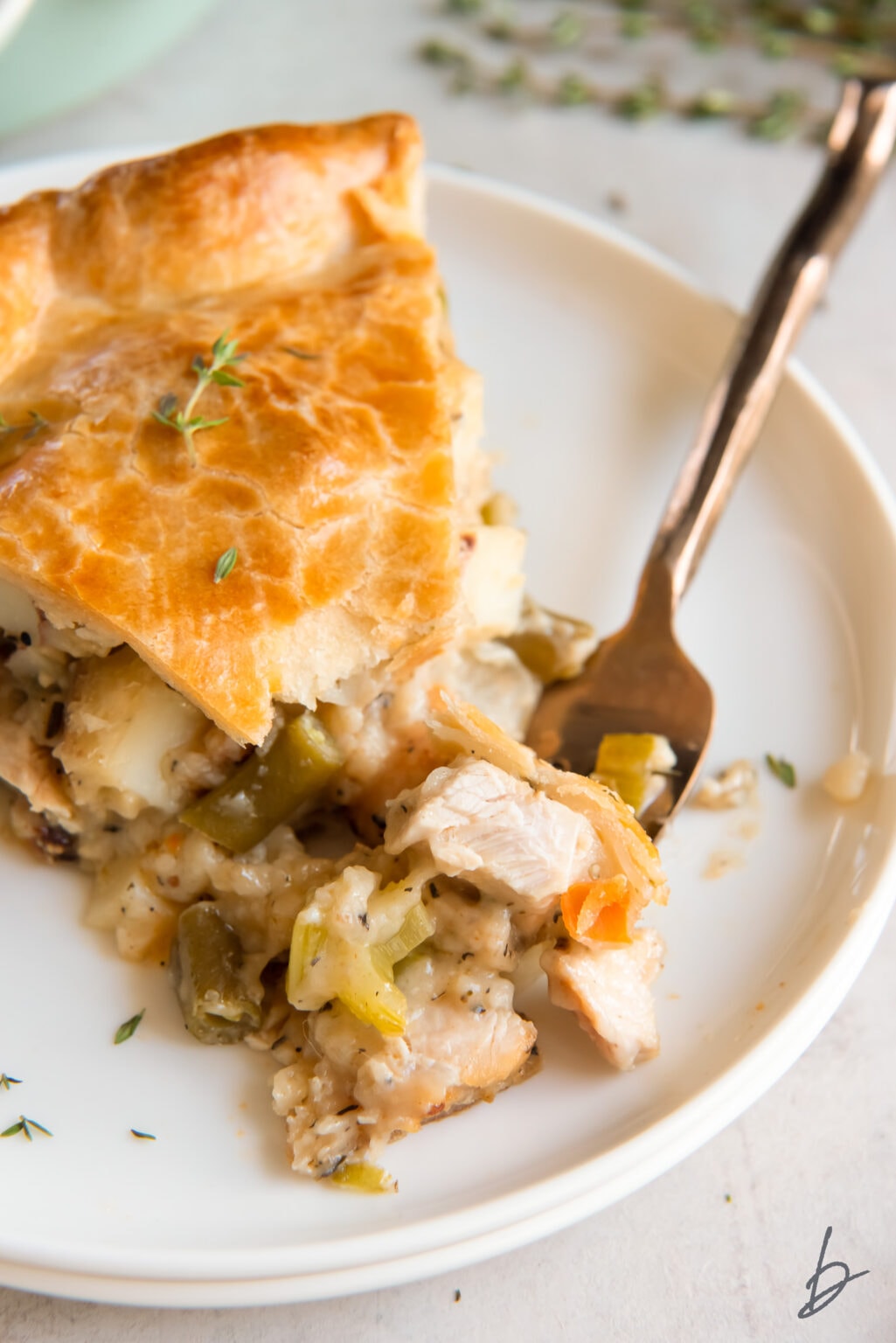 Leftover Turkey Pot Pie If You Give a Blonde a Kitchen