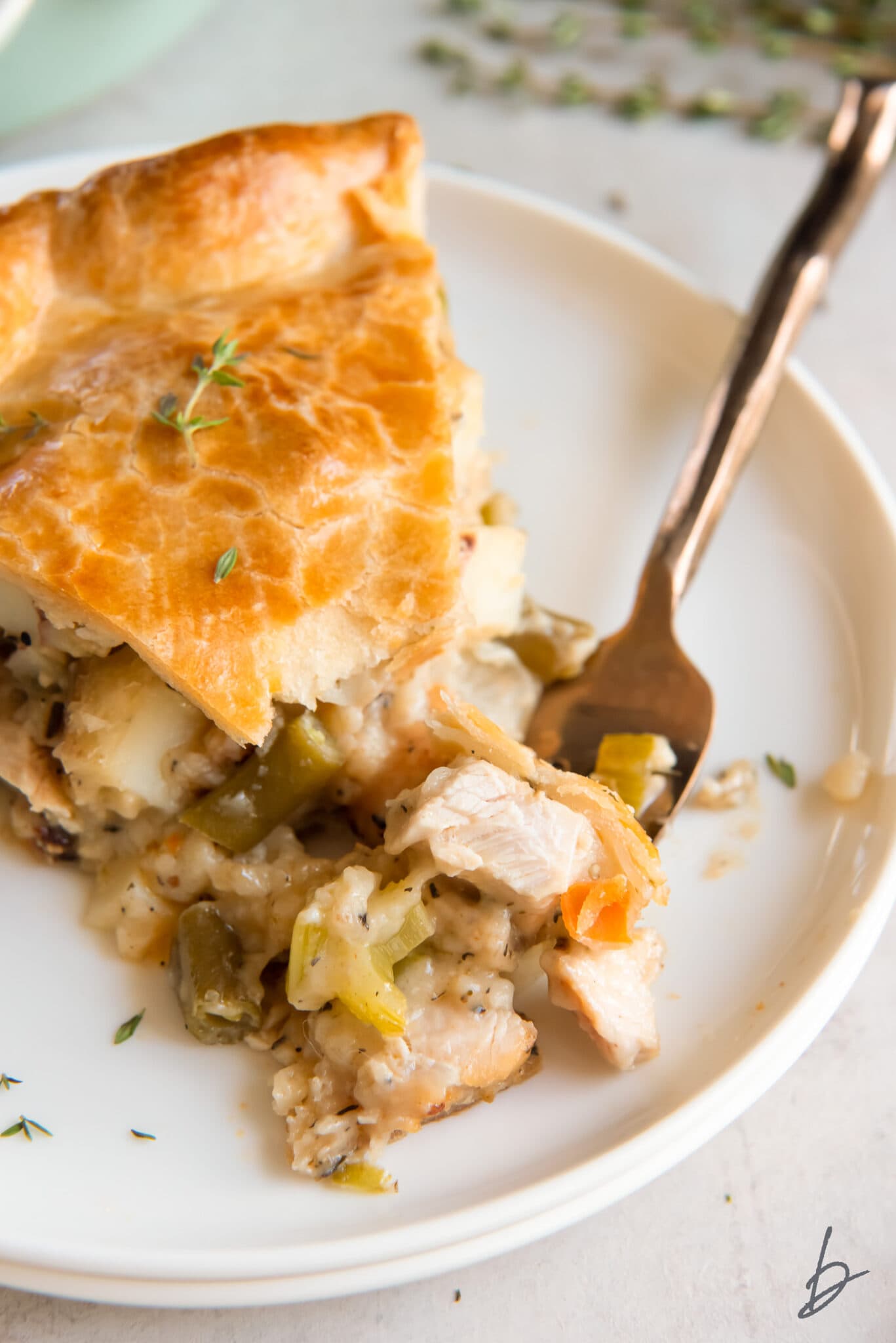 Leftover Turkey Pot Pie If You Give a Blonde a Kitchen
