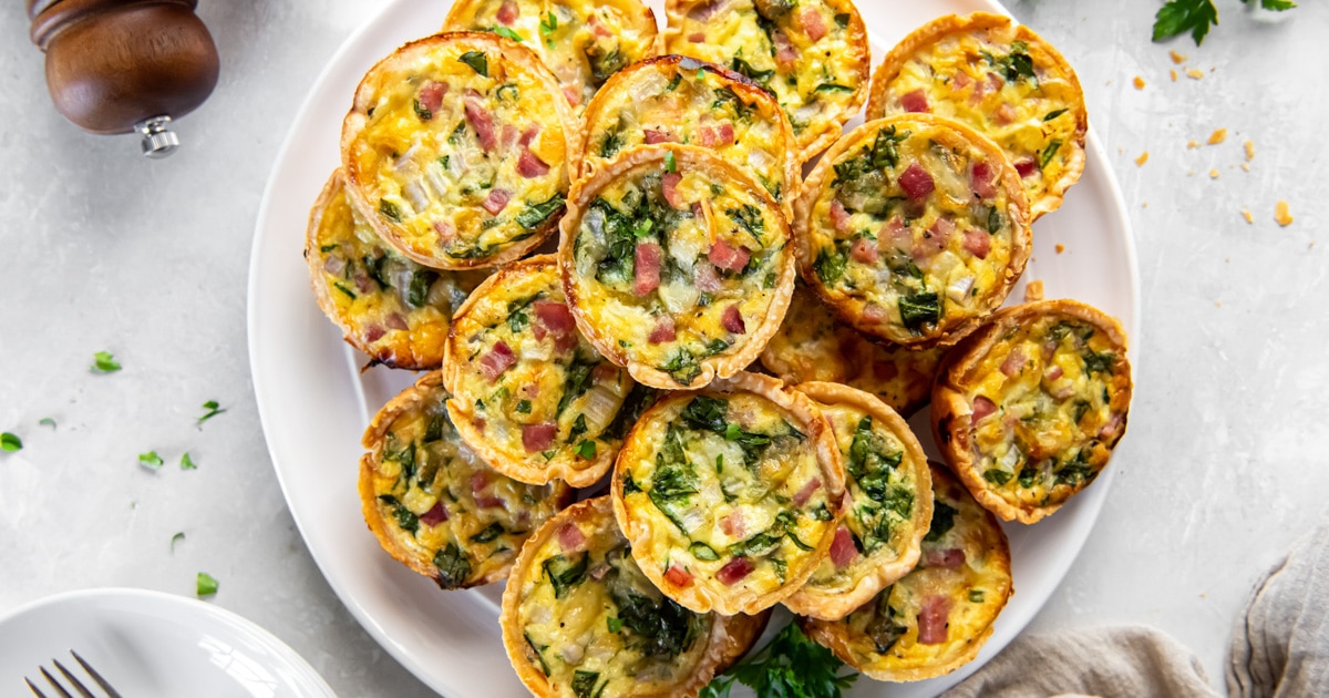 Muffin Tin Mini Quiche