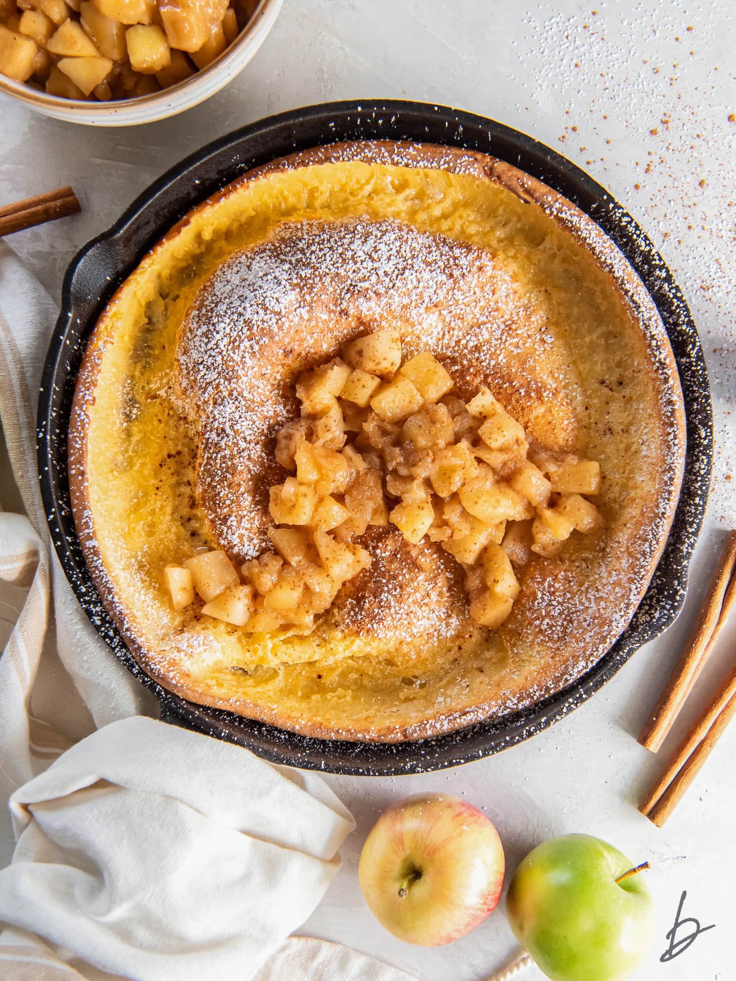 How To Make Pancakes on a Cast Iron Skillet - Bites with Bri