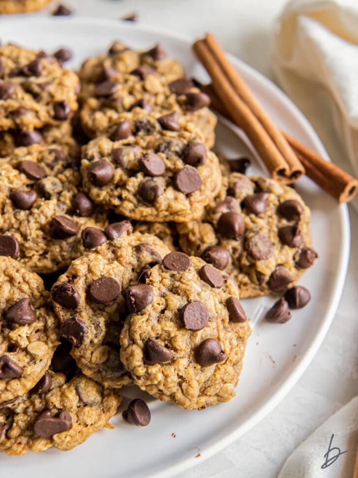 Pumpkin Oatmeal Cookies with Chocolate Chips If You Give a Blonde a