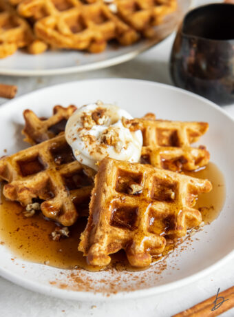 Easy Sweet Potato Waffles