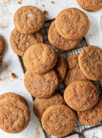 Gingerdoodle Cookies (aka Ginger Snickerdoodles)