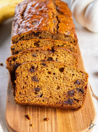 Pumpkin Banana Bread (quick & easy)