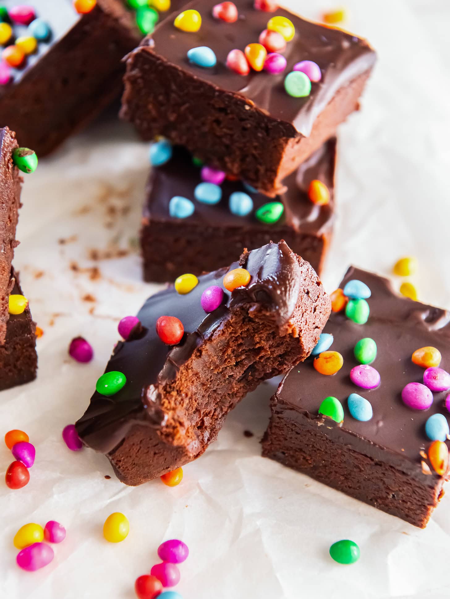 A bite taken out of a cosmic brownie.